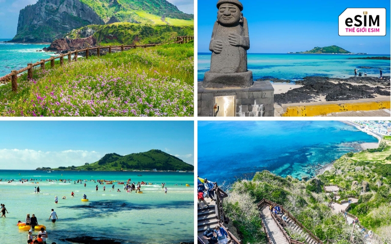 Khám phá cảnh đẹp Jeju thơ mộng và chia sẻ khoảnh khắc với eSIM du lịch Hàn Quốc